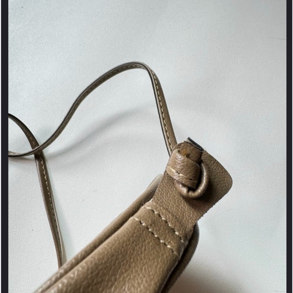 YVES SAINT LAURENT YSL Noevir shoulder bag pochette coated canvasleather khaki - Picture 7 of 8